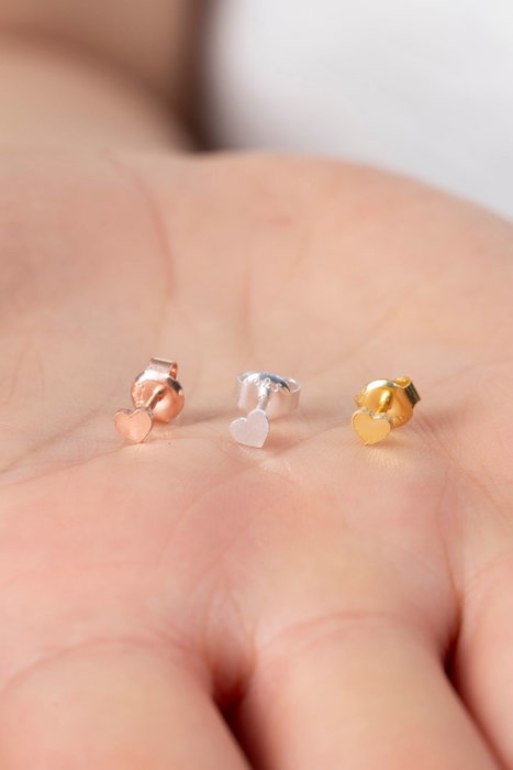 Heliophilia Silver Pendientes de Plata Esterlina 925